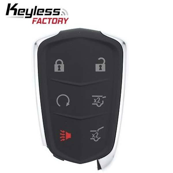 Keyless Factory: 2015-2019 Cadillac Escalade / 6-Button Smart Key / PN: 13598512 / HYQ2EB